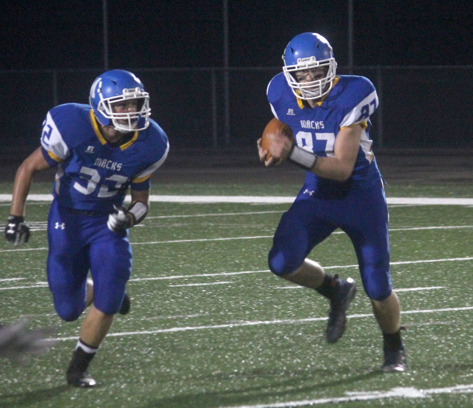 Phillips at McDonell football 9-27-19